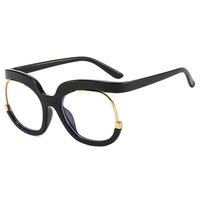 Gafas ópticas cuadradas, monturas de gafas para hombres y mujeres, gafas con lentes transparentes a la moda, montura de gafas Unisex 20324