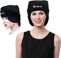 Casquette bio confortable et fraîche pour les maux de tête et le soulagement de la Migraine chapeau de glace Gel froid et chaud