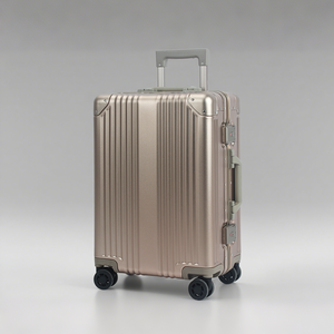 Modern New Design Aluminum Alloy Cabin Suitcase Lightweight Carry-On Travel <strong>Luggage</strong> Secure TSA Lock Durable Metal Frame Spinner - Product Image 2