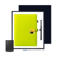 Stylo numérique intelligent bloc-notes planche à dessin ensemble de cahiers nouveau cadeau d'affaires de bureau taille A5 recouvert de matériau PU