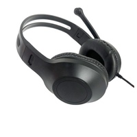 Auriculares de diadema universales con cable para juegos de Esports y oficina, con cancelación activa de ruido y control luminoso, ¡Gran oferta de fábrica!