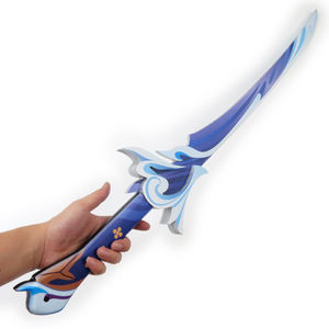 <span class=keywords><strong>Espada</strong></span> <span class=keywords><strong>de</strong></span> Juguete <span class=keywords><strong>de</strong></span> <span class=keywords><strong>Madera</strong></span>, Réplica <span class=keywords><strong>de</strong></span> Arma del Juego Popular Chino <span class=keywords><strong>Genshin</strong></span> <span class=keywords><strong>Impact</strong></span>, para Cosplay - Product Image 4