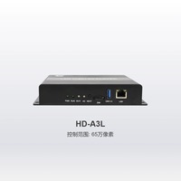 Écran d'affichage LED couleur asynchrone HD-A3L avec contrôleur de port réseau Wifi U Disk Envoyer