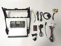 Autoradio GPS Android avec écran IPS 12 pouces, lecteur stéréo et navigateur pour Toyota Camry 2012-2014 version N.A avec Carplay et WIFI