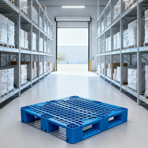 Pallet nhựa hình "Chuan" nặng 900x800mm, thích hợp cho hậu cần kho và kho bãi quy mô lớn - Product Image 2