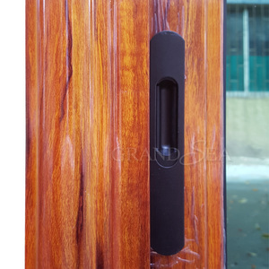 Fenêtre coulissante double vitrage en aluminium couleur <span class=keywords><strong>bois</strong></span> vert, style africain, très vendue - Product Image 3