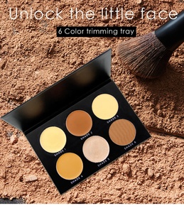 Alta pigmentada Piel negro contorno <span class=keywords><strong>paleta</strong></span> polvo <span class=keywords><strong>de</strong></span> etiqueta privada - Product Image 1