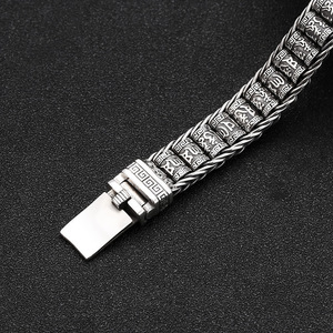 Bracelet de prière tibétain, bracelet <span class=keywords><strong>bouddhiste</strong></span> tibétain avec mantra Om, bracelet porte-bonheur Om Mani <span class=keywords><strong>Hum</strong></span> - Product Image 6