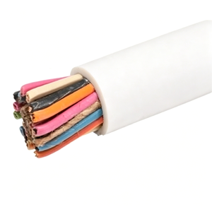 Câble de commande OEM 24 conducteurs 300V en cuivre nu isolé PVC, haute flexibilité, blindage tressé en feuille grise, pour extérieur - Product Image 5