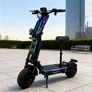 Trottinette électrique pliable Geofought USA Stock G14, 13 pouces, moteur sans balais 10000W, éclairage RGB, 72V 35AH, pour trajets urbains, adulte - Product Image 1