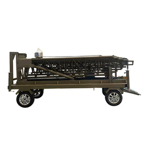 Trépied stable de 14 m avec mât télescopique à commande manuelle pour capteur météo et moniteur de vent - Product Image 2