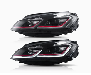 Sistema di Illuminazione Auto di Alta Qualità per <span class=keywords><strong>VW</strong></span> <span class=keywords><strong>Golf</strong></span> <span class=keywords><strong>7.5</strong></span> 12V Fari a LED e Luci Diurne di Fascia Alta Nuove Condizioni 2017-2020 - Product Image 1