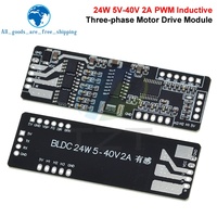 Carte de commande de moteur BLDC 24W 5-40V 4A avec contrôle par capteur Hall