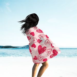 Toallas de playa de microfibra sin arena con impresión personalizada y logotipo - Product Image 5