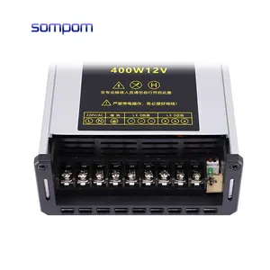 Catu daya tahan hujan, 5V 12 V 24 V 5V 12 V 24 V 5A 8A 12A 20A 33A transformator pencahayaan 220V adaptor catu daya luar ruangan