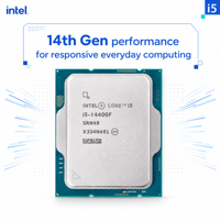 Processeur de bureau Core i5-14400 en gros, faible consommation 65W, cache 20 Mo, pour bureautique et systèmes informatiques assemblés, jeux sur PC, en stock
