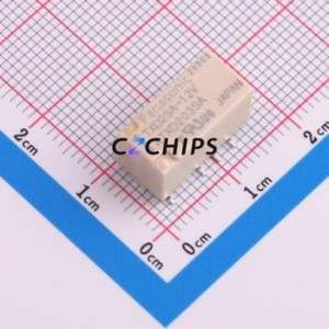 TXD2SA-12V Signal Relay Relay 12V 2 Changeover: 2C (DPDT-Changeover)::: 220V-DC Silver + Gold Plated - Product Image 1