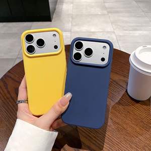 <span class=keywords><strong>Coque</strong></span> de téléphone personnalisable ultra-fine couleur bonbon finition mate pour <span class=keywords><strong>iPhone</strong></span> <span class=keywords><strong>Apple</strong></span> 17 Air 17 Pro Max 17 Pro, <span class=keywords><strong>coque</strong></span> arrière souple en TPU - Product Image 4