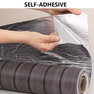 ورق حائط ذاتي اللصق فينيل قابل للتقشير واللصق، سميك، بتصميم شبكي ثلاثي الأبعاد، ألواح فوم لتزيين الجدران الخلفية للمنزل - Product Image 4