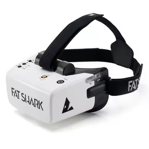 Skyzone FPV Đầu Gắn Goggle Chất Béo Cá Mập Scout Độ Nét Cao Với Đèn LED Và Máy Ảnh Mới Đến Hình Ảnh Truyền - Product Image 3