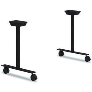 Base para mesa de entrenamiento Alera Seville con ruedas giratorias 23w X 3D X 28h Negro - Product Image 1