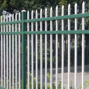 Clôture en métal de couleur personnalisée ZD, treillis de jardin, portails, sécurité, <span class=keywords><strong>fer</strong></span> forgé, anti-corrosion, cour, panneau de clôture ornemental - Product Image 5