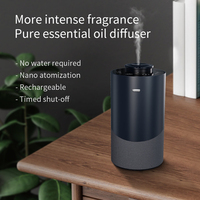 Diffuseur à ultrasons décoratif pour la maison Mini diffuseur d'huiles essentielles parfumées sans eau pour voiture, maison et bureau