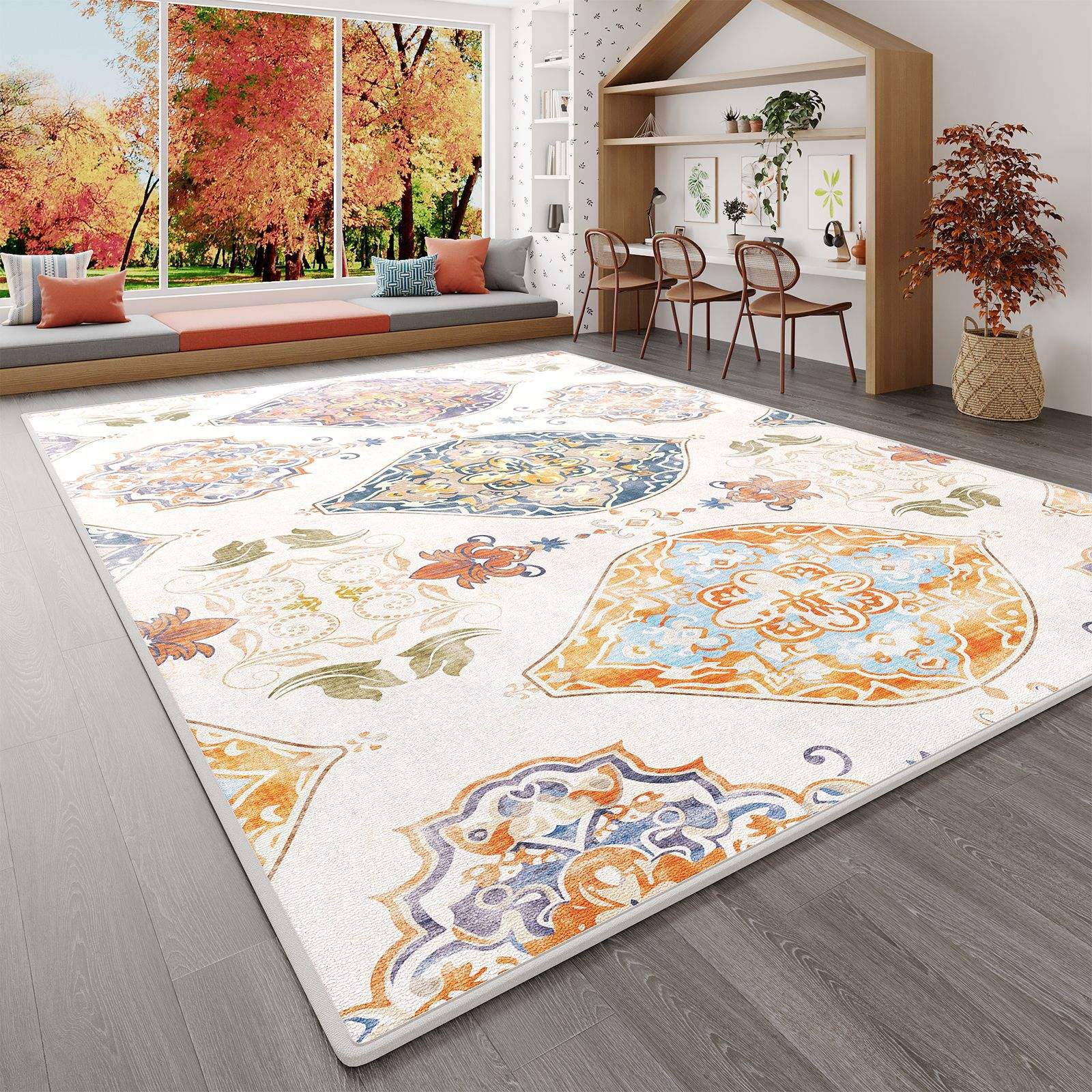 แคชเมียร์เนื้อละเอียด - Fantasy Blue