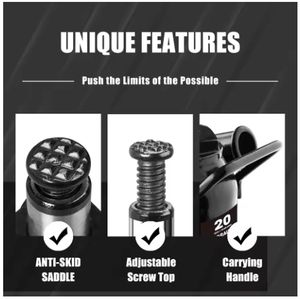 الترتول 12 طن رافعات محمولة اقتصادية لرفع السيارات وإصلاح السيارات ورفع المنزل باللون الأسود - Product Image 5