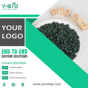 Comprimés de Spiruline OEM/ODM 500mg, Riches en Protéines (65%), avec <span class=keywords><strong>Vitamine</strong></span> A, Fer, <span class=keywords><strong>B12</strong></span>, Certifiés ISO, 600 Comprimés - Product Image 4