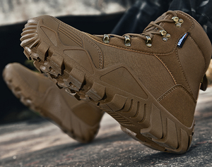 Botas de Desierto DFA1205 Color Negro Marrón Personalizadas, Botas de Tobillo Transpirables y Duraderas, Botas de Selva - Product Image 5