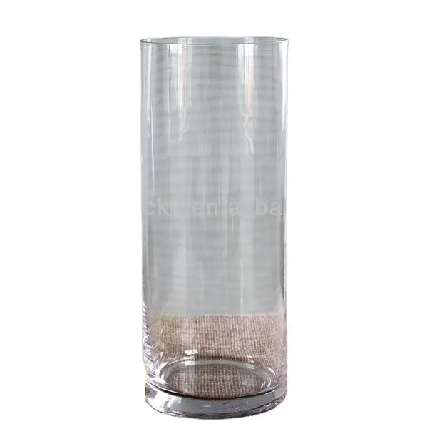 China Leverancier Cilinder Vaas Clear Tall Cilinder Glazen Vaas