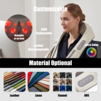 Almohada de masaje vibratoria 3D personalizada para cervicales y hombros, para la espondilosis cervical