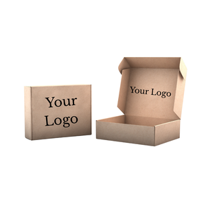 OEM/ODM Custom Logo Recycled <b>Materials</b> Rigid Corrugated Board Box High Quality Reusable Apparel Carton <b>Packaging</b> Free Sample - Product Image 6