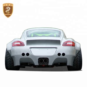 Cuerpo FRP Kits adecuado para Porsche 987 Cayman actualización Body Kits coches de autopartes - Product Image 3
