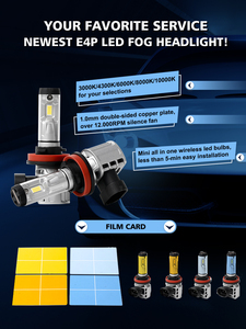 Mới nhất khối lượng nhỏ e4p 9005 <span class=keywords><strong>Led</strong></span> Đèn Pha Bóng đèn thay thế <span class=keywords><strong>Halogen</strong></span> đèn - Product Image 5
