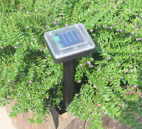 Newish ferme fonction lumières rat souris répulsif solaire led lumières jardin cour été fonction solaire led lumière lampe