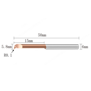 Carbure monobloc <span class=keywords><strong>MQR</strong></span> Nano Enduit 45 Insert Diamant Micro Barre D'alésage Tour CNC Petit Trou Outil De Tournage 2.9mm Min Diamètre - Product Image 3