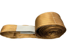 Provina 6 tonnes 100% polyester oeil à oeil sangle plate élingue de levage robuste facteur de sécurité haute résistance 4:1 longueur personnalisée - Product Image 4