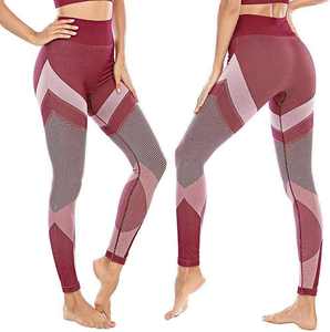 Leggings de Yoga de Cintura <span class=keywords><strong>Alta</strong></span> Sin Costuras, Texturizados, Transpirables, con Efecto Tie-Dye y Levanta Glúteos para Mujer - Product Image 4