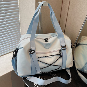 Sac de voyage pliable léger et peu encombrant, design haute densité, imperméable, multi-poches, fermeture éclair - Product Image 3