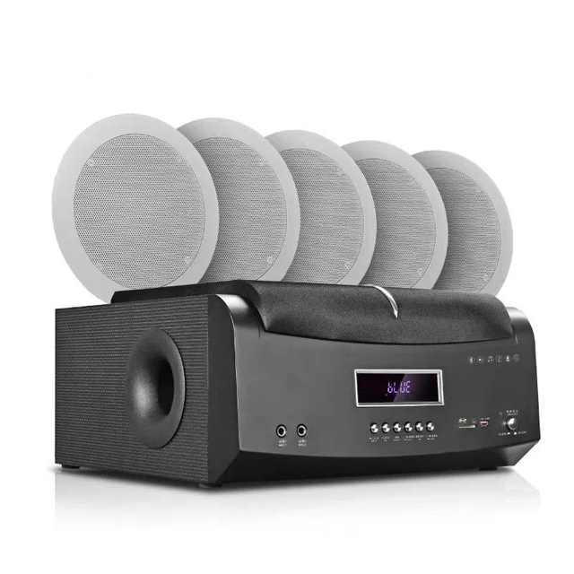 Hot Sale Ceiling Mounted Speaker 5.1 Channel Home Theater Living Room Powerful Ceiling Mounted Home Theatre System
