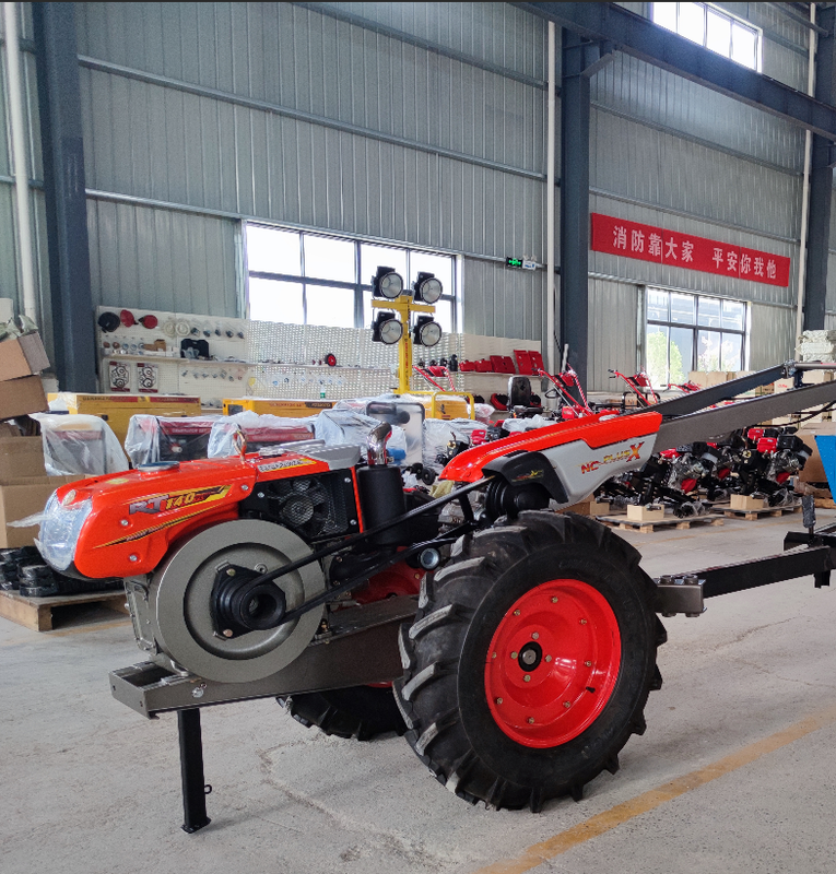 2 Wheel Walking Tractor 15HP Diesel