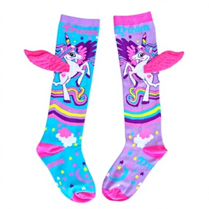 Chaussettes douillettes pour femmes et filles, chaussettes pantoufles à motif <span class=keywords><strong>chat</strong></span>, chaussettes de sol fantaisie 3D, chaussettes épaisses et chaudes en tricot créatif - Product Image 1
