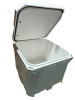 OD 800L isotherme pêche thermique glacière conteneur commercial Rotomold plastique bac à fruits de mer prix d'usine Transport alimentaire isolé bac à poisson