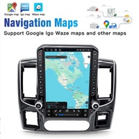 Reproductor Multimedia para Auto de 14.5 Pulgadas para Dodge RAM 1500 2500 2008-2012, Navegación GPS, Android Auto, CarPlay, 4G, Qualcomm 6125