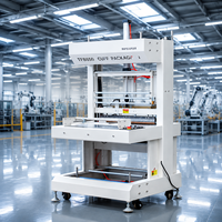 Machine d'emballage sous film rétractable personnalisée, haute productivité, faible bruit, facile à utiliser, pour l'emballage de bouteilles d'eau et de jus