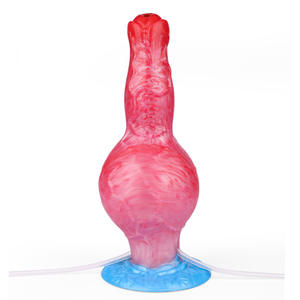 Großer Tier-Schwanz Spritzender Pferde-Dildo mit Saugnapf und Hoden Dildo für Klitoris, Vagina und Anale Stimulation Sexspielzeug - Product Image 2