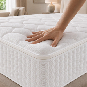 Colchón Ortopédico de Muelles Ensacados Tamaño Queen, Colchón Comprimido Tamaño King en Caja, Colchón para Cama, Muebles para el Hogar - Product Image 1