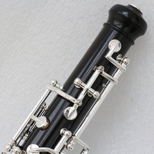 Oboe de alta calidad, instrumento de oboe chino de nivel profesional, <span class=keywords><strong>cuerpo</strong></span> óseo plano E plateado C, incluye estuche de oboe y caña - Product Image 6